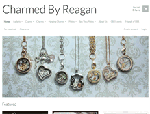 Tablet Screenshot of charmedbyreagan.com